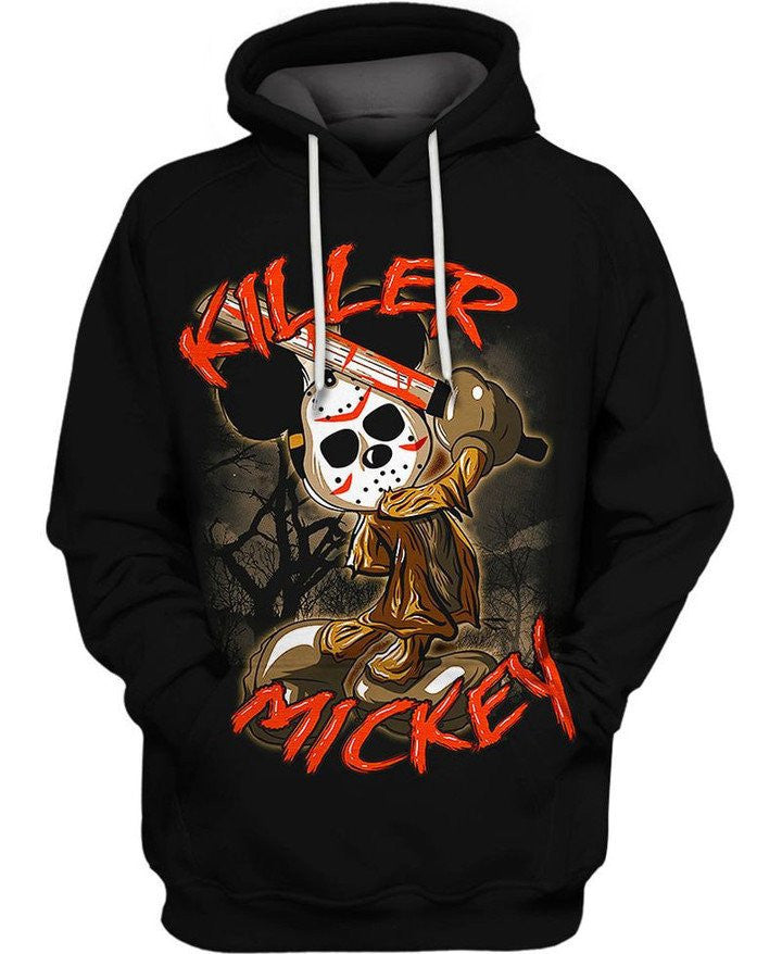 Killer Mickey 3d Hoodie