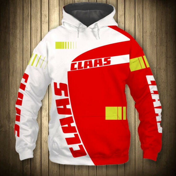 Claas 7k60 Fan Gift Stylist Unisex Cartoon 3d Hoodie Zip Hoodie 666