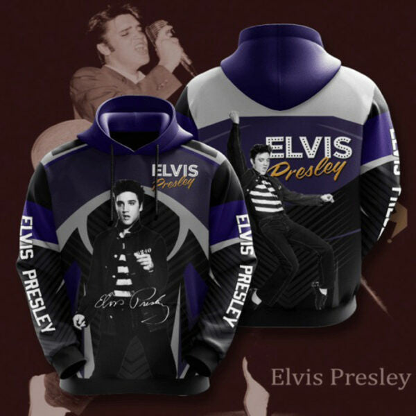 Elvis Presley Fan Gift, Elvis Presley Aop Hoodie 1481