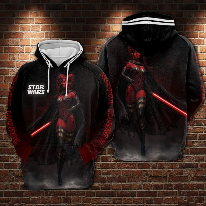 Darth Talon Star Wars Over Print 3d Hoodie Zip Hoodie