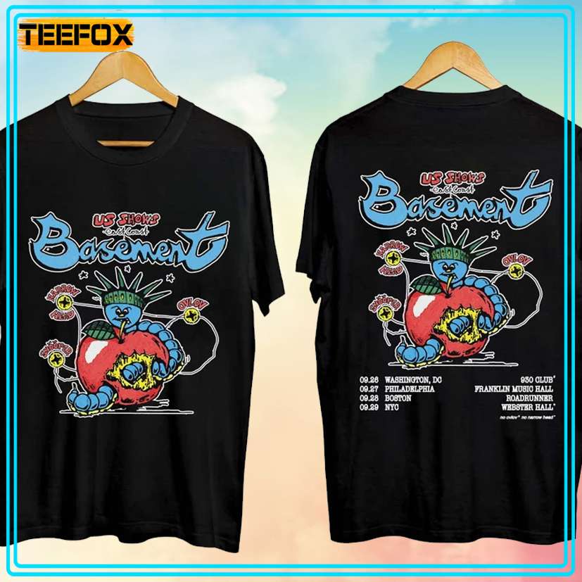 Basement Tour 2024 Concert T-Shirt, hoodie, long sleeve, sweatshirt and tank top