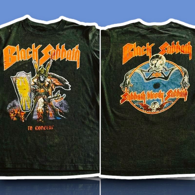 Black Sabbath In Concert 1978 Retro Graphic Shirt, hoodie, long sleeve, sweatshirt and tank top