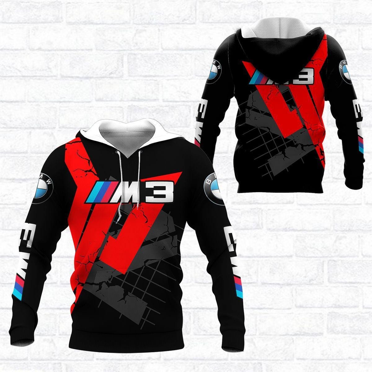 Bmw M3 Shirt Fan Gift 443, Stylist Unisex 3d Hoodie Zip Hoodie