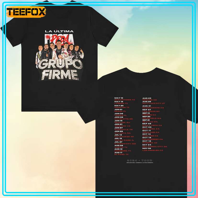 Grupo Firme Tour 2024 Concert T-Shirt, hoodie, long sleeve, sweatshirt and tank top