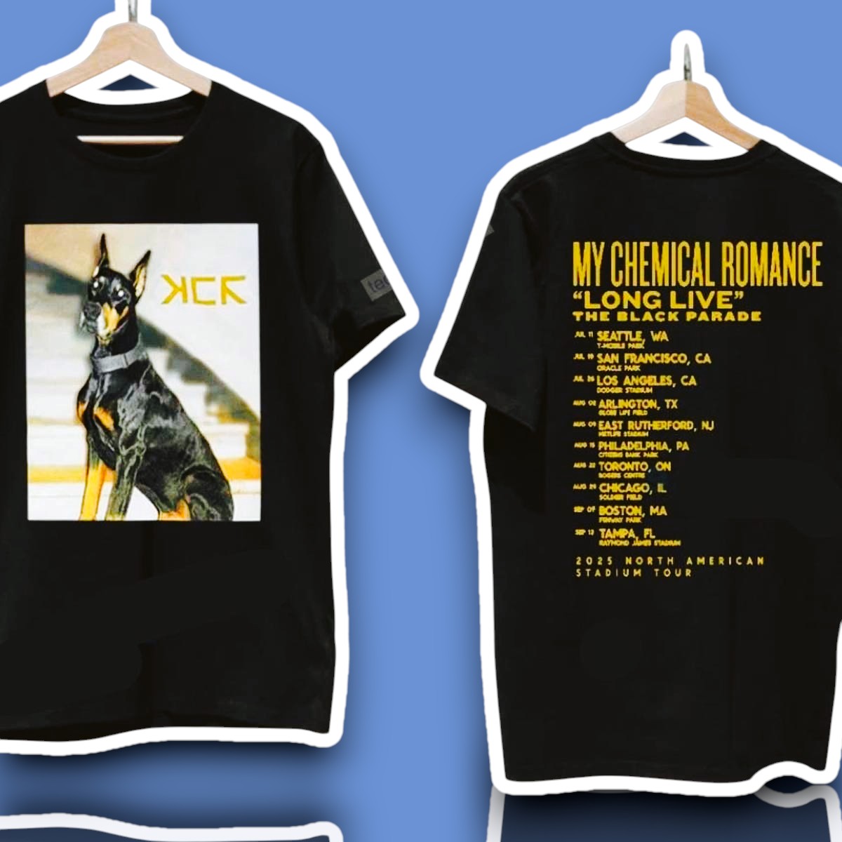 My Chemical Romance Dog Good Boy Tour 2025 Shirt, hoodie, long sleeve, sweatshirt and tank top