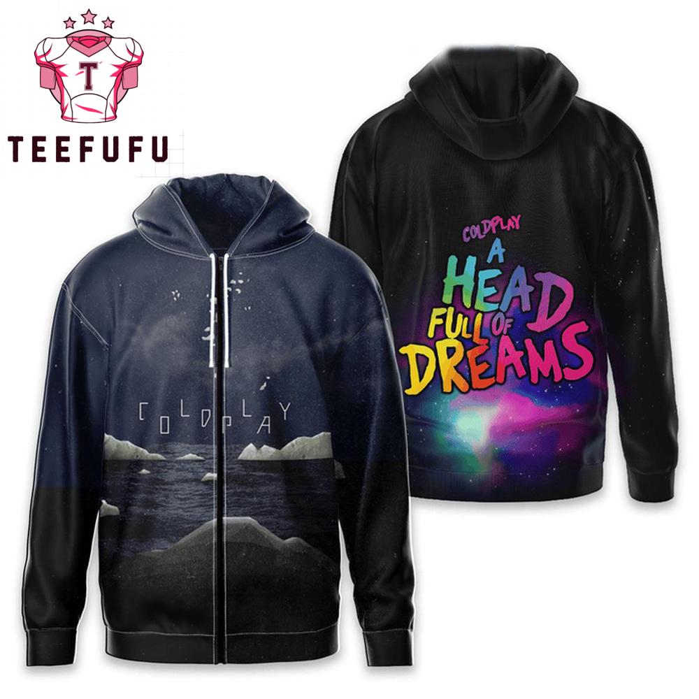 Coldplay A Head Full Of Dreams Hoodie