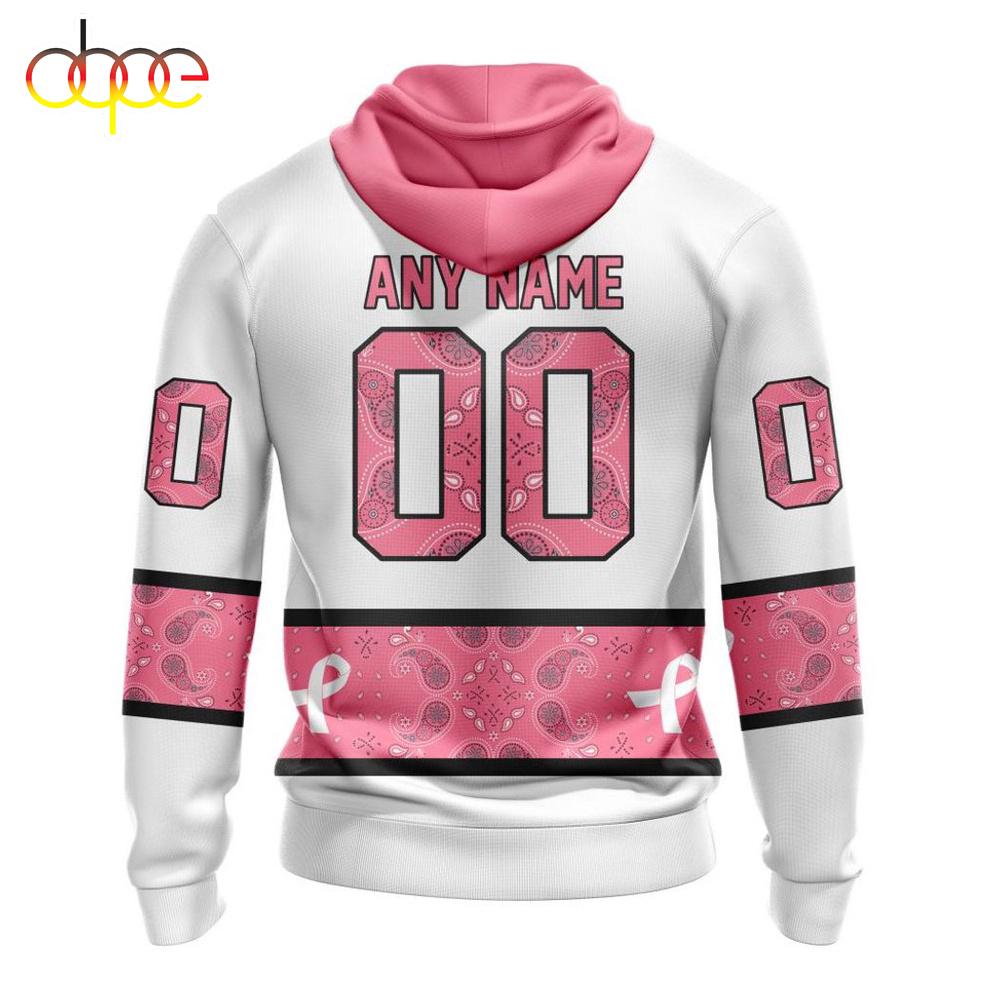 Custom Name NHL Washington Capitals In October We Wear pink Breast Cancer 3D Hoodie Shirt