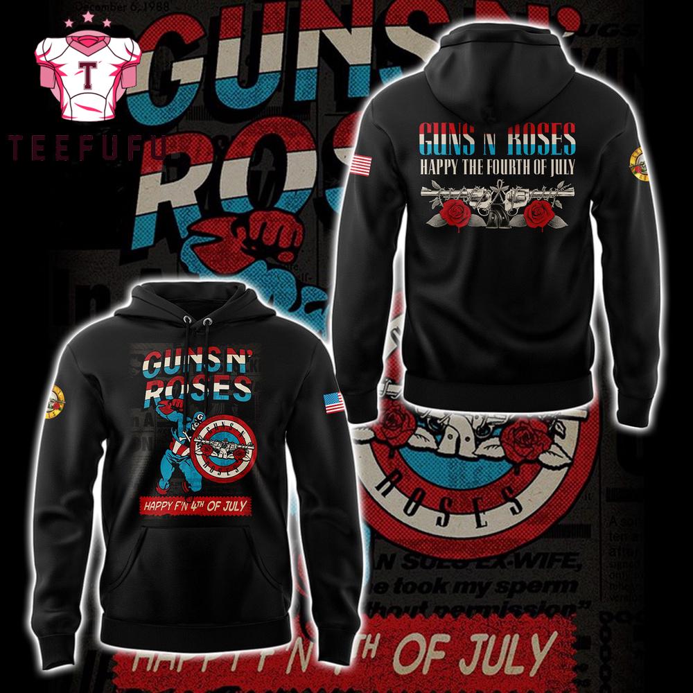Guns N’ Roses the Fourth of July Hoodie