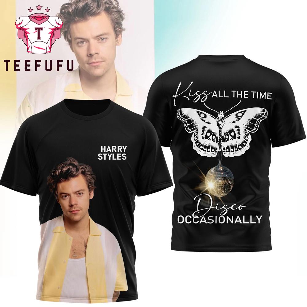 Harry Styles Kiss All The Time 2026 3D Shirt