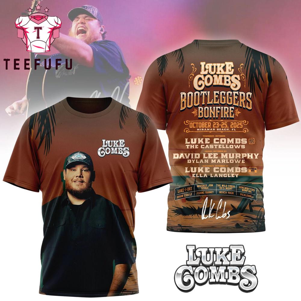 Luke Combs Country Music 2026 New T Shirt
